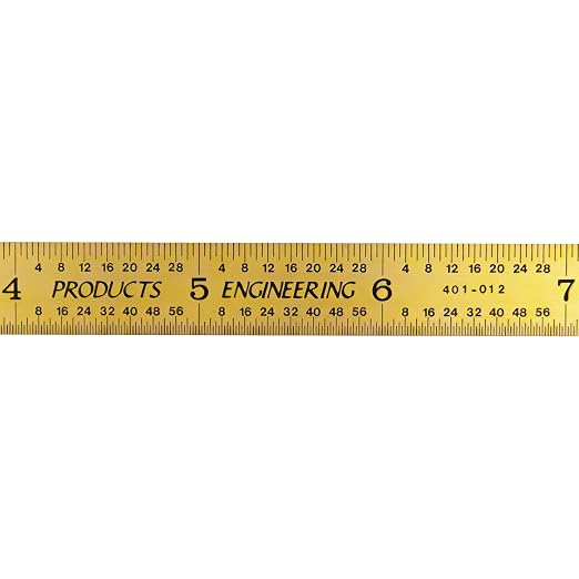PEC Tools Flexible 12-inch Titanium Nitride Coated High Precision Carbon Steel - Image 4