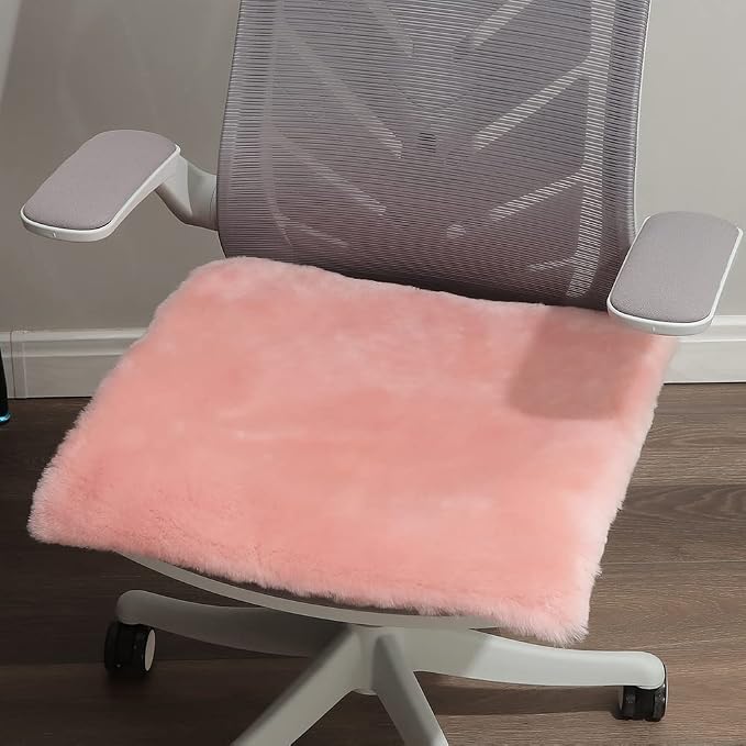 LLB Sheepskin Shearling Chair Cushions and Dining Room Chair Pads by LLB