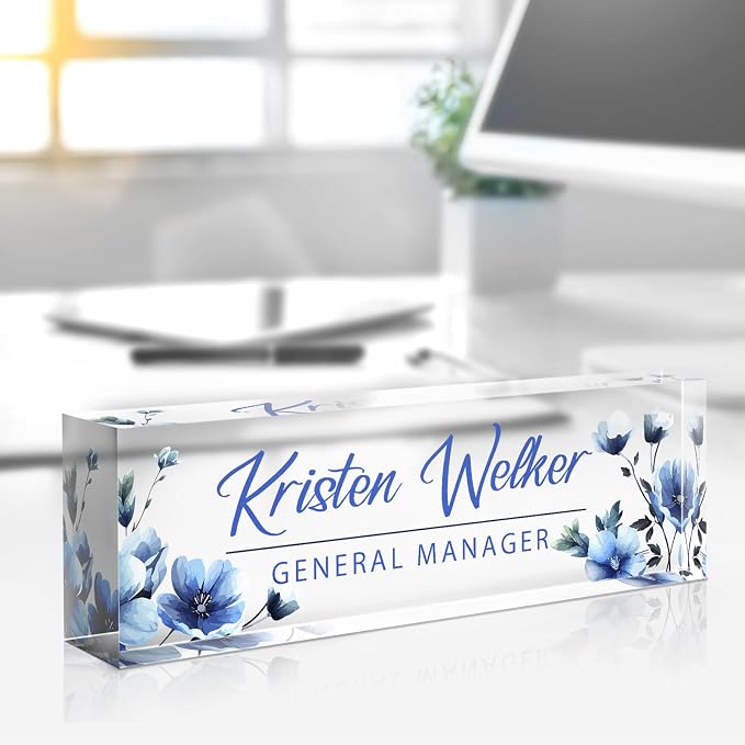 Custom Name Plate for Desk - Image 2