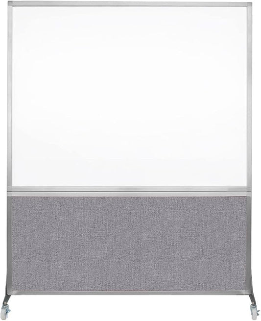 DivideWrite Mobile Whiteboard | Double Sided Dry Erase Board | Portable Office by VERSARE