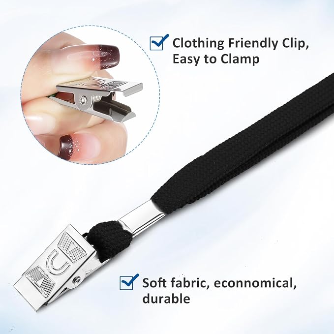Marspark 300 Pcs ID Badge Holder - Image 4