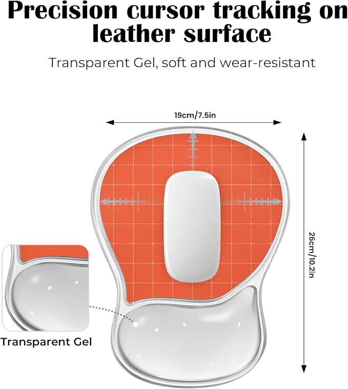 EooCoo Ergonomic Washable Mouse Pad - Image 4