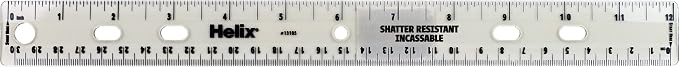Helix Standard Ruler, 12 Inch / 30cm - Image 3