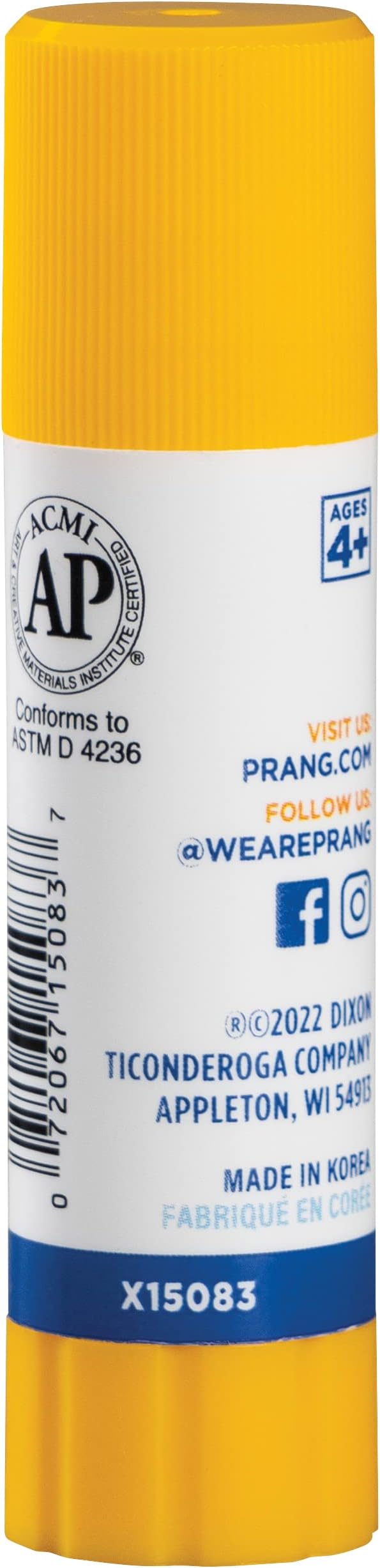 Prang Washable Glue Stick, Clear.28 Oz, 1 Count-DeskLoop Office