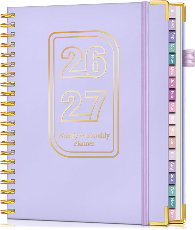 Academic Planner 2026-2027, 18 Months Weekly and Monthly Hardcover Planner by Unknown