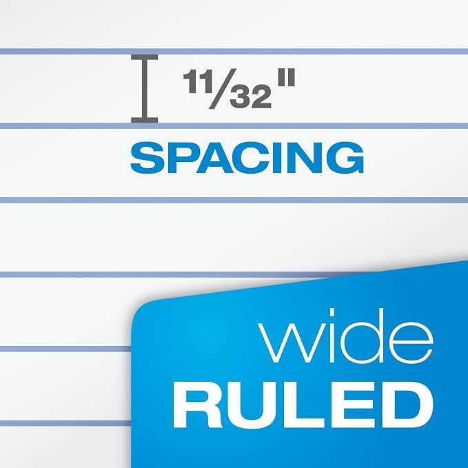 Oxford Spiral Notebook, 6 Pack, 1 Subject, Wide Ruled Paper, Notebooks - Image 3
