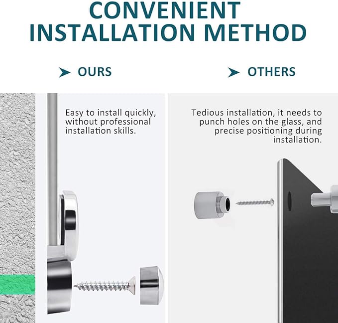 2-in-1 Black Glass Dry Erase Board 60" x 48" - Large Splicing Magnetic Tempered Glass Whiteboard for Wall, Frameless Glass Blackboard Bulletin Board for Office, Home, School-DeskLoop Office