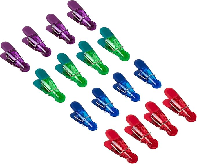 Seal N Snack Magnetic Chip Clips, Keep Pantry Foods Fresh by Simply+Served