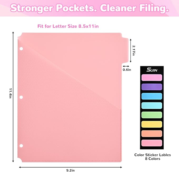 SUIN 5-Tab Binder Dividers - Image 2