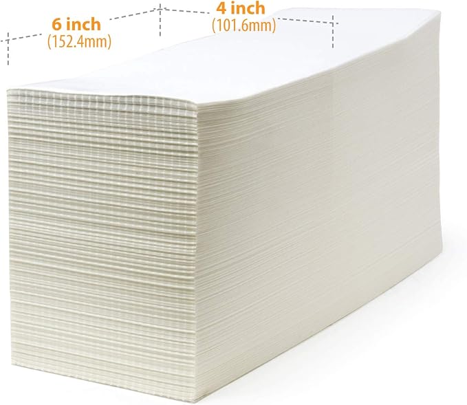 Buhbo 4 x 6 Direct Thermal Labels, Perforated and BPA Free, Compatible - Image 7