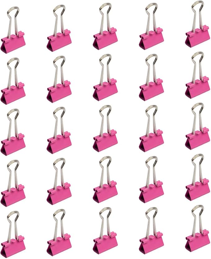 JAM PAPER Colorful Binder Clips - Image 3