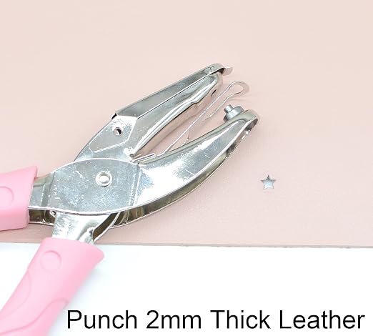 Star Shape Single Paper Hole Punch, 1 Pack 6.3 Inch Length 1/4 Inch of Diameter - Image 3