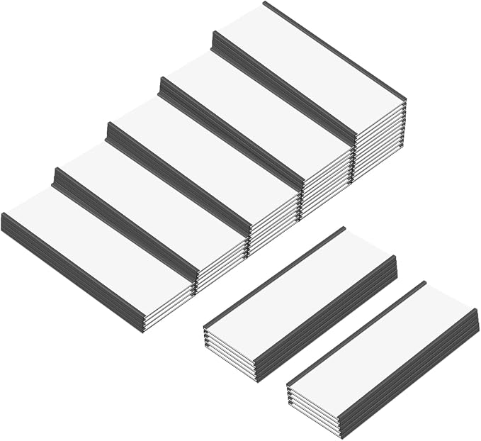 C Channel Magentic Label Holders 2x5.5 Inches - Image 2