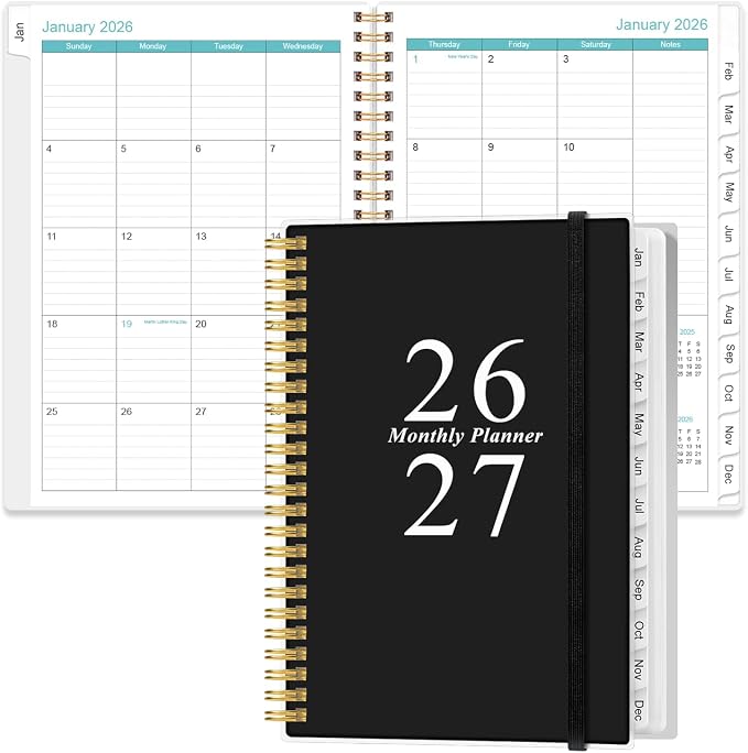 2026-2027 Monthly Planner by Heveboik