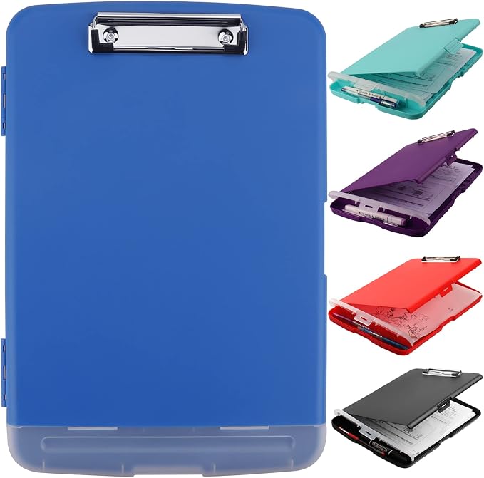 SFLHHDM Storage Clipboard with Pen Holder, High Capacity Clipboards by SFLHHDM
