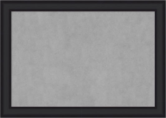 Amanti Art Black Framed Magnetic Board 29x41 Large Vision Board by AmantiArt