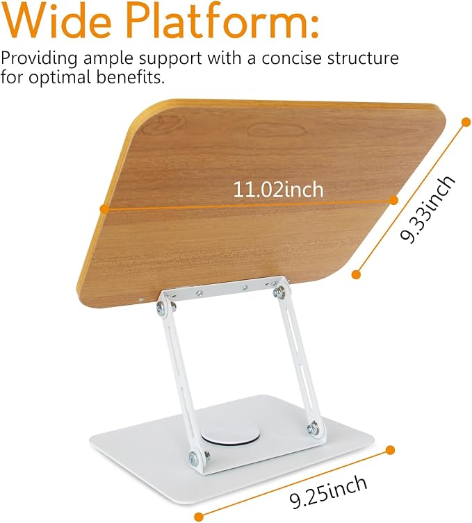 trophable Book Stand for Reading Cookbook Stand Book Holder - Image 5