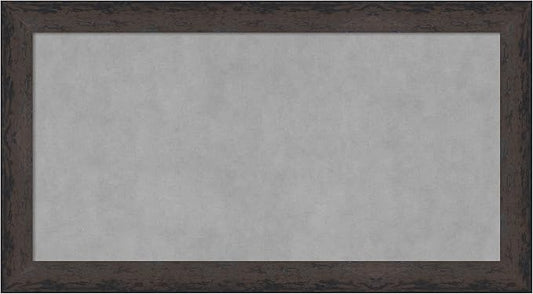 Amanti Art Black Framed Magnetic Board 15x27 Small Vision Board by AmantiArt