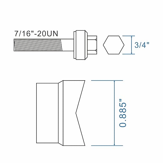 AMZCNC Manual Knockout Punch Kit, Heavy Duty Metal Sheet Knock Out Box Hole - Image 5
