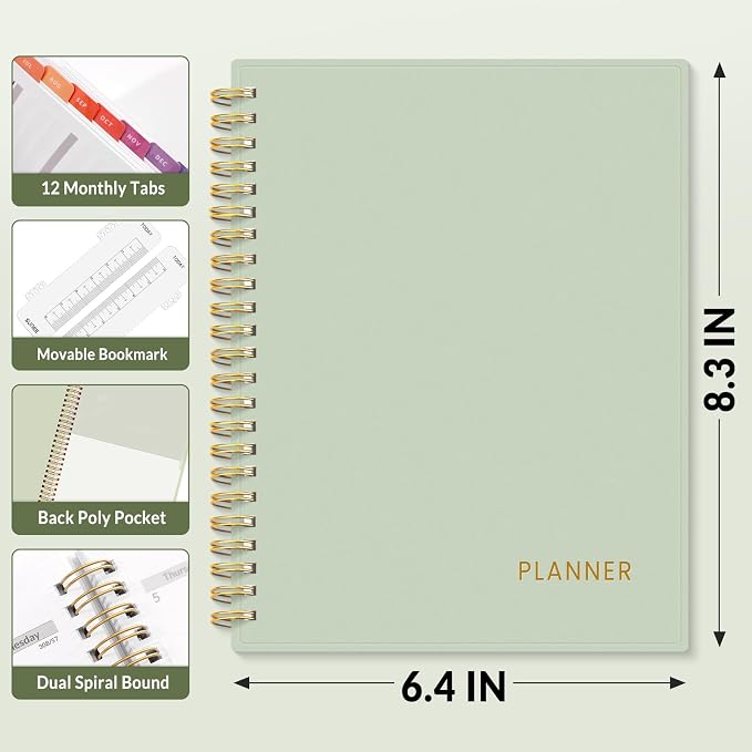 SUNEE Academic Planner 2026-2027 – Weekly & Monthly Planner, July 2026 to June - Image 5