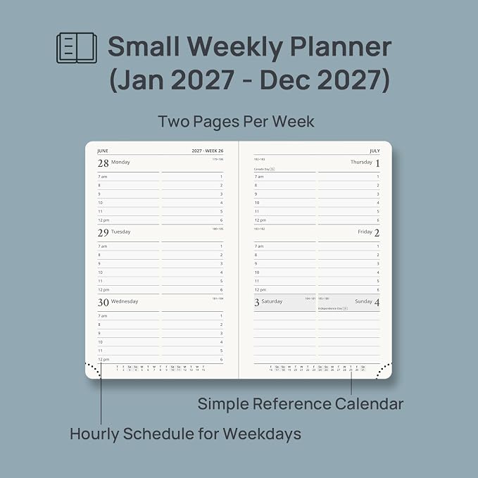 POPRUN Pocket Calendar 2027, Jan 2027 - Image 4