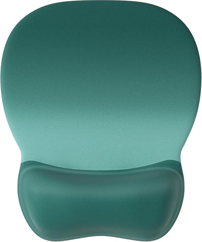 MROCO Ergonomic Mouse Pad with Gel Wrist Rest, 9.4 x 8.1 in, Gel Wrist Comfort by MROCO
