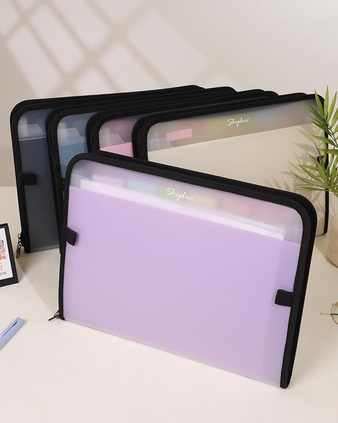 SKYDUE Accordion File Organizer, 7 Pocket Expanding File Folder - Image 8