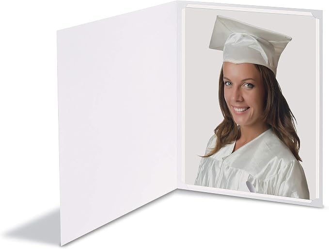 Better Office Products 25 Pack White Certificate Holders, Diploma Holders - Image 2