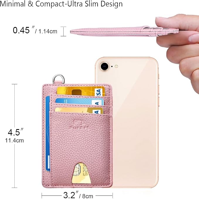 FurArt Slim Minimalist Wallet RFID Credit Card Holder - Image 7