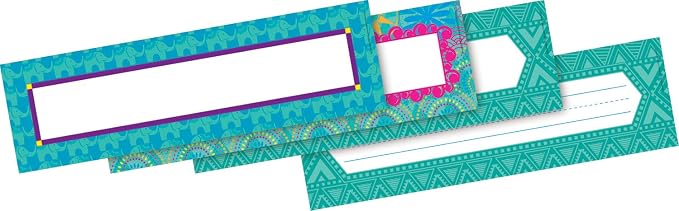 Barker Creek Double-Sided Desk Nameplates & Bulletin Board Signs, Bulletin by BarkerCreek