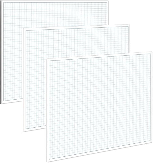 Engineering Graph Paper Pads, 11x17 Quadrille 75 Sheets/150 Pages Grid Paper by Yaridar