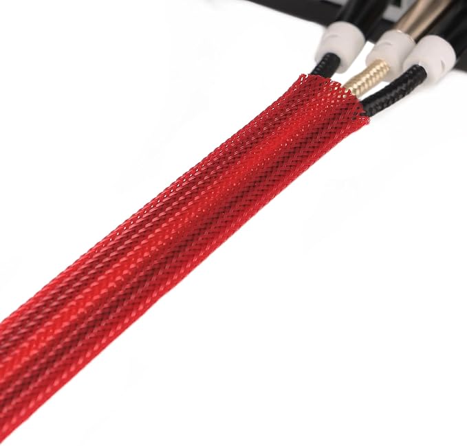 25ft PET Expandable Braided Cable Sleeve 1/2inch Pet Braided Cable Sleeve - Image 8