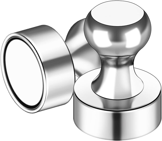 LOVIMAG Magnets for Whiteboard, 40pcs Strong Refrigerator Magnets, Neodymium Fridge Magnet,Small Push Pin Magnets for Whiteboard, Fridge, Office, Classroom and Map Magnets-DeskLoop Office