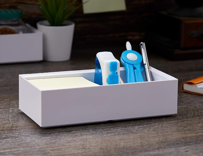 Bostitch Office Konnect Desk Organizer Accessory Tray & Storage Cup Bundle - Image 5