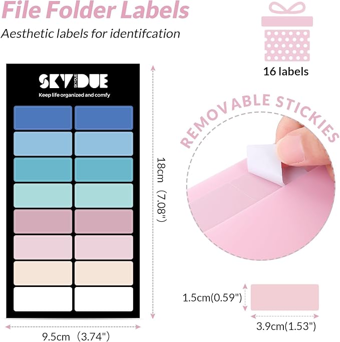 SKYDUE Accordion File Organizer, Expanding File Folder - Image 5