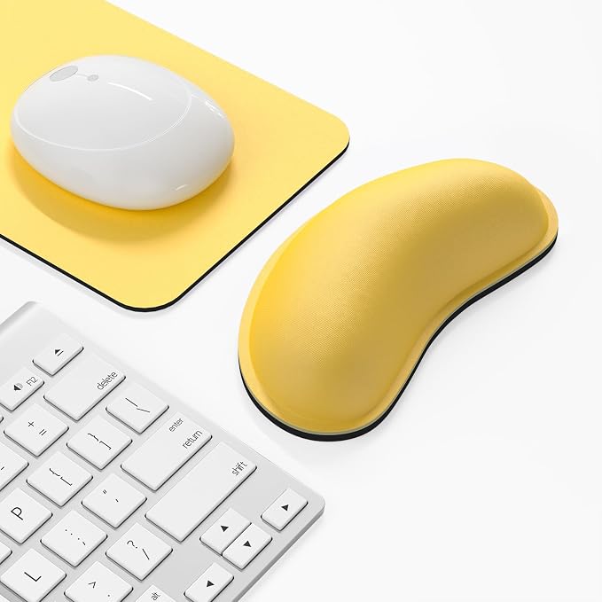 Dapesuom Mouse Wrist Rest, Ergonomic Memory Foam Mouse Wrist - Image 2