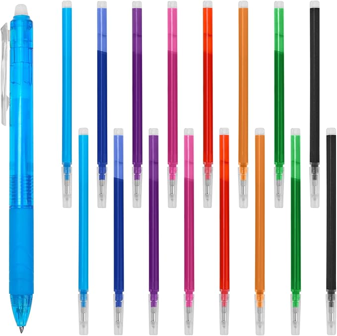 16 Pcs 0.7 mm Erasable Pen Refills Compatible - Image 7