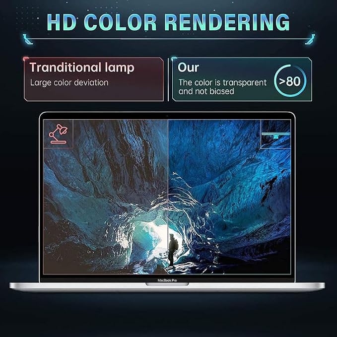 CATPOWER Portable Laptop Monitor Light Bar, USB Connection | e-Reading LED Task - Image 6