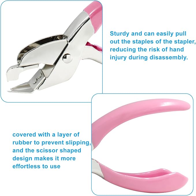 Waziaqoc 2 PCS Staple Removers, Office Staple Remover Tool - Image 3