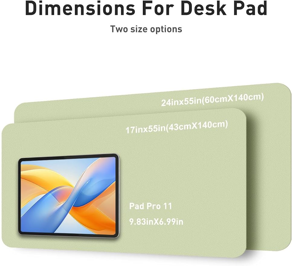 Aothia Faux Leather Desk Mat - Image 5