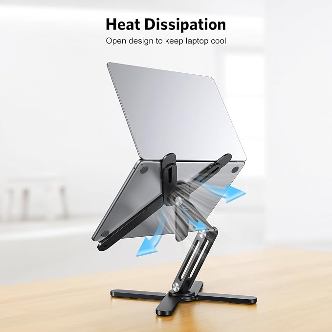 OMOTON 360° Rotating Laptop Stand Riser - Image 9