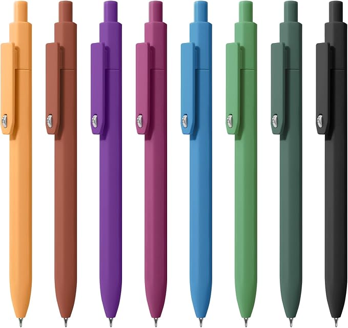 Vitoler Black Ink Gel Pens, For Teachers, For Nurses, Quick dry, Liquid Ink by VITOLER