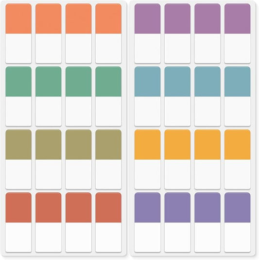 Mr. Pen- Sticky Index Tabs, 480 Pcs, Colorful Sticky Tabs for Notebooks, Page Markers, Page Tabs for Binders, Page Tabs Sticky Tabs for Books, Notebook Tabs, Book Sticky Tabs for Notebooks-DeskLoop Office