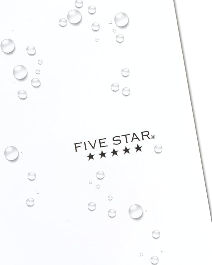 Five Star Spiral Notebook, 5 Subject, College Ruled | 8-1/2" x 11" | 200 Sheets - Image 6