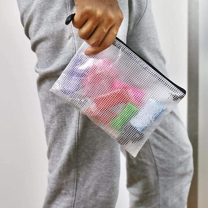 Oaimyy-18 PCS-3"x 5" inchs-Zipper Pouch, Puzzle Storage Bag Plastic Zip Pouches - Image 5