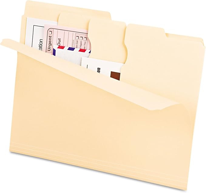 Pendaflex Divide It Up File Folders, Paper and Documents Organizer, Folder - Image 3