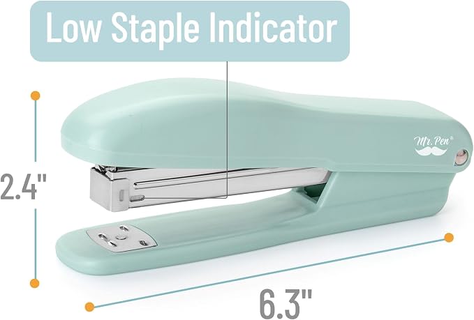 Mr. Pen- Office Stapler with Staples, 2 Pack, 200 Staples 1/4" | 20 Sheet - Image 4
