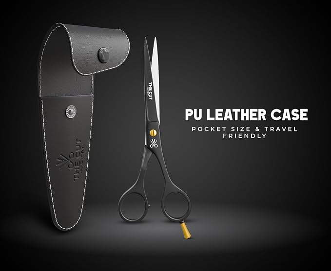 The Cut Factory® 6.5” Matte Black Luxury Hair Scissors – Ultra-Sharp High - Image 7