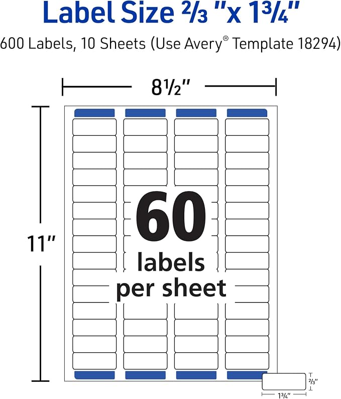 Avery Printable Return Address Labels - Image 4