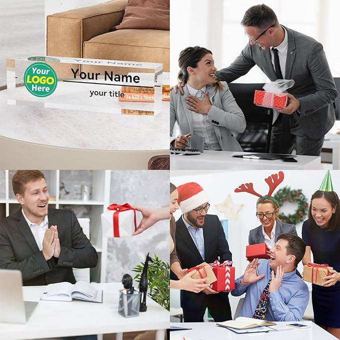 Name Plate for Desk Personalized | Office Gifts | Office Decorations for Work | - Image 6